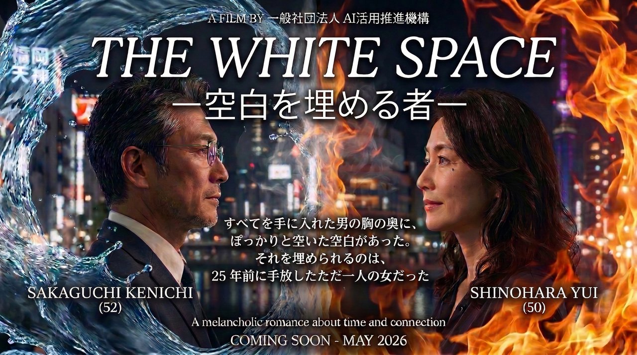 AIオリジナルドラマ The White Space「空白を埋める者」