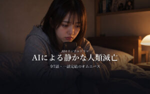 AIオリジナルドラマ『AIによる静かな人類滅亡』全7話・一話完結のオムニバス